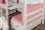 Sitzkissen 2er-Set für Kinderbett / Etagenbett / Funktionsbett Tim - Farbe: Rosa