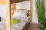 Stockbett 90 x 200 cm für Erwachsene "Easy Premium Line" K17/n, Höhe 174 cm, Buche massiv Natur lackiert, teilbar, großer Abstand zwischen den Betten