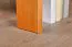 Kinderbett / Jugendbett Kiefer massiv Vollholz Erlefarben 76, inkl. Lattenrost - 100 x 200 cm (B x L)