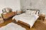 Doppelbett Masterton 01 Kernbuche massiv geölt - Liegefläche: 160 x 200 cm (B x L)