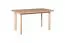 Esstisch - Set E mit 6 Stühlen, Holzfarbe: Eiche, Polsterung: Dunkelgrau, exklusives Design, sehr gute Stabilität, 6 massive Holzstühle, weiche Polsterung