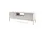 Wohnzimmer Komplett - Set S Worthing, 4-teilig, Farbe: Grau / Gold
