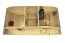 Saunahaus oval Schlafkogel 01, Verglasung aus Hartglas, 3 Räume, 500 x 235 x 233, Leimholz, Profilzylinderschloss, 12 m²