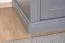 Drehtürenschrank / Kleiderschrank Lotofaga 17, Farbe: Grau / Walnuss - 227 x 291 x 59 cm (H x B x T)