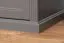 Kommode Lotofaga 19, Farbe: Grau / Walnuss - 91 x 138 x 48 cm (H x B x T)