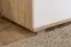 Kommode Kavieng 17, Farbe: Eiche / Weiß - Abmessungen: 64 x 110 x 40 cm (H x B x T)