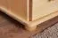 Garderobenschrank Kiefer Vollholz massiv natur - Abmessung 195 x 102 x 59 cm (H x B x T)