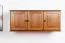 Hängeschrank Kiefer Vollholz massiv Eichefarben 024- Abmessung 50 x 120 x 60 cm (H x B x T)