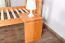 Nachtkommode Kiefer massiv Vollholz Erlefarben Junco 129 - Abmessung 47 x 40 x 35 cm (H x B x T)