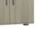 Schrank Ciomas 08, Farbe: Sonoma Eiche / Grau - Abmessungen: 145 x 74 x 40 cm (H x B x T)