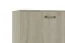 Schrank Ciomas 08, Farbe: Sonoma Eiche / Grau - Abmessungen: 145 x 74 x 40 cm (H x B x T)