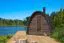 Sauna Pod Schlafkogel 12 - Abmessungen: 238 x 250 x 241 (B x T x H), Grundfläche: 6 m²