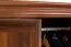 Drehtürenschrank / Kleiderschrank Sentis 25, Farbe: Dunkelbraun - 211 x 208 x 62 cm (H x B x T)