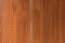 Kleiderschrank Mojokerto 24, Farbe: Walnuss / Schwarz - Abmessungen: 194 x 80 x 39 cm (H x B x T)