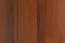 Kleiderschrank Mojokerto 24, Farbe: Walnuss / Schwarz - Abmessungen: 194 x 80 x 39 cm (H x B x T)