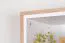 Regal Cianjur 08, Farbe: Eiche / Weiß - Abmessungen: 209 x 40 x 40 cm (H x B x T)
