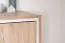 Rollcontainer Cianjur 18, Farbe: Eiche / Weiß - Abmessungen: 70 x 45 x 45 cm (H x B x T)