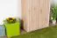 Schrank Cianjur 12, Farbe: Eiche / Weiß - Abmessungen: 209 x 80 x 40 cm (H x B x T)