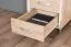 Rollcontainer Cianjur 17, Farbe: Eiche / Weiß - Abmessungen: 77 x 45 x 60 cm (H x B x T)