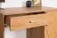 Schreibtisch Alotau 02, Farbe: Eiche - Abmessungen: 76 x 100 x 60 cm (H x B x T)