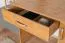 Schreibtisch Alotau 02, Farbe: Eiche - Abmessungen: 76 x 100 x 60 cm (H x B x T)