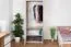 Jugendkleiderschrank, Farbe: Eiche / Weiß - Abmessungen: 195 x 80 x 52 cm (H x B x T)