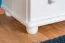 Kommode Kiefer massiv Vollholz Weiß Junco 144 – Abmessungen: 100 x 80 x 42 cm (H x B x T)