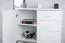 Kommode Kiefer massiv Vollholz weiß lackiert Junco 155 – Abmessung 140 x 90 x 42 cm