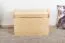 Truhe Kiefer massiv Vollholz natur 183 – Abmessung 77 x 54 x 50 cm