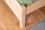 Holzbett Bettgestell Buche 160 x 200 cm Natur