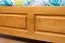 Doppelbett / Gästebett Kiefer massiv Vollholz Erlefarben 77, inkl. Lattenrost - Abmessung 160 x 200 cm (B x L)