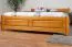 Jugendbett Kiefer massiv Vollholz Erlefarben 77, inkl. Lattenrost - Abmessung 160 x 200 cm (B x L)