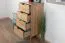 Kommode Eiche massiv natur Aurornis 29 - Abmessungen: 104 x 50 x 40 cm (H x B x T)