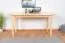 Runder Massivholz Esstisch 75x150 cm Kiefermassiv, Farbe: Natur