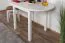 Tisch Kiefer massiv Vollholz weiß lackiert Junco 231A (rund) - 120 x 75 cm (B x T)