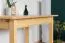 Esstisch Esszimmertisch 80x140 cm Kiefer massiv, Ausziehbar auf 170, Farbe: Natur