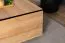 Couchtisch Altels 08, Farbe: Riviera Eiche / Dunkelbraun - 80 x 80 x 43 cm (B x T x H)