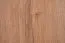 Schrank Braianik 26 mit 1 Kippfach, 200 x 66 x 37 cm, 4 offene Fächer, Eiche Wotan / Grün, Wohnzimmer, Büro, Griff aus Metall, Füße: 36 mm dick