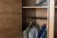 Drehtürenschrank / Kleiderschrank Selun 05, Farbe: Eiche Dunkelbraun - 197 x 90 x 53 cm (H x B x T)