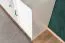 Kommode Badus 04, Farbe: Weiß - 82 x 169 x 44 cm (H x B x T)