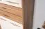 Kleiderschrank beige hochglanz