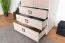 Kinderkleiderschrank Weiß 236x84x56 cm