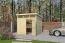 Gartenhaus G267 Natur - 28 mm Blockbohlenhaus, Grundfläche: 5,97 m², Pultdach