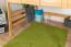 Hochbett 160 x 190 cm für Erwachsene "Easy Premium Line" K23/n, Buche Massivholz Natur lackiert, teilbar