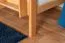 Etagenbett mit Rutsche 90 x 200 cm, Buche Massivholz Natur lackiert, teilbar in zwei Einzelbetten, "Easy Premium Line" K27/n
