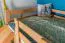 Etagenbett / Kinderbett / Stockbett mit Rutsche 80 x 190 cm, Buche Massivholz Natur lackiert, teilbar in zwei Einzelbetten, "Easy Premium Line" K28/n