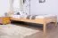 Einzelbett "Easy Premium Line" K4 in Überlänge, 120 x 220 cm Buche Vollholz massiv Natur