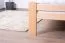 Einzelbett "Easy Premium Line" K4 in Überlänge, 120 x 220 cm Buche Vollholz massiv Natur