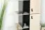 Jugendzimmer Kinderzimmer Komplett - Set D "Aalst", 7-teilig, Eiche / Creme / Schwarz
