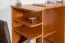 Schreibtisch Rosario 19, Farbe: Erle - 75 x 124 x 51 cm (H x B x T)